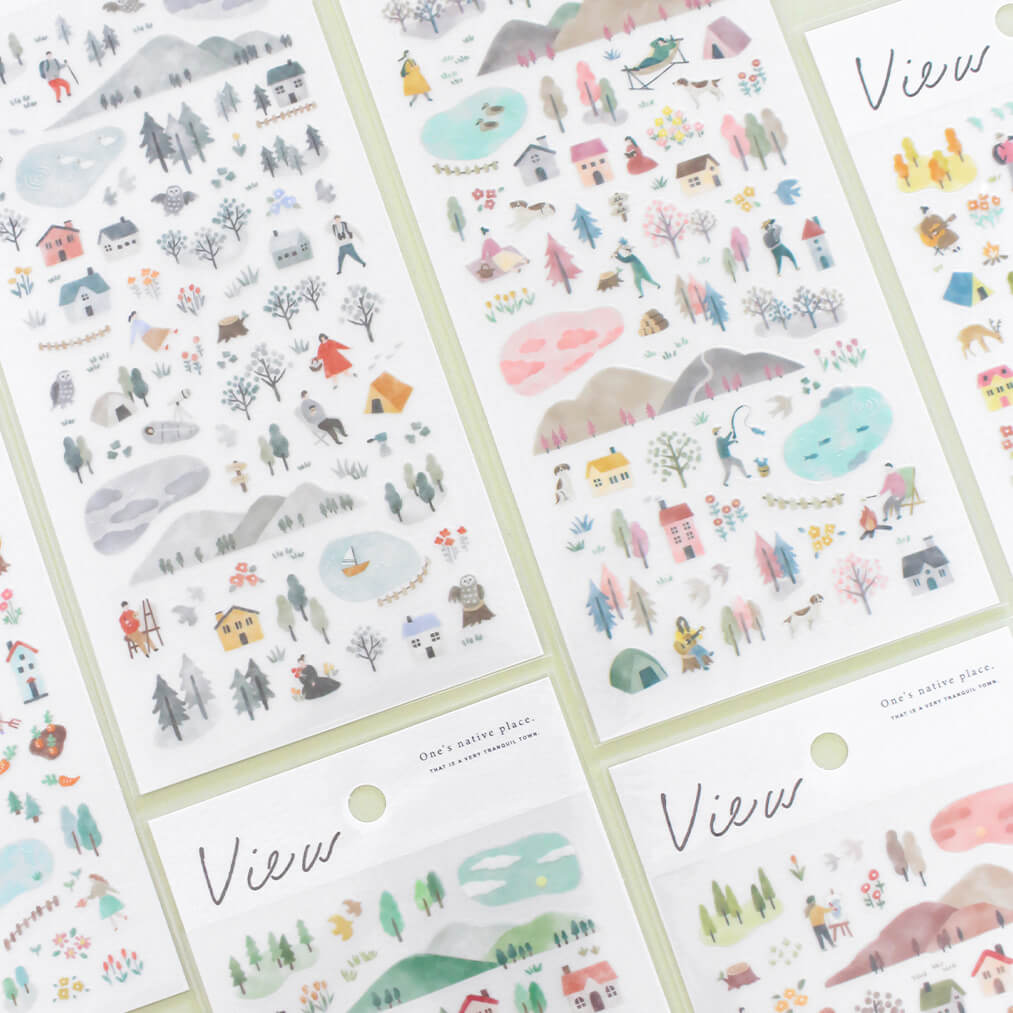 samolepky Mind Wave kolekce wiew